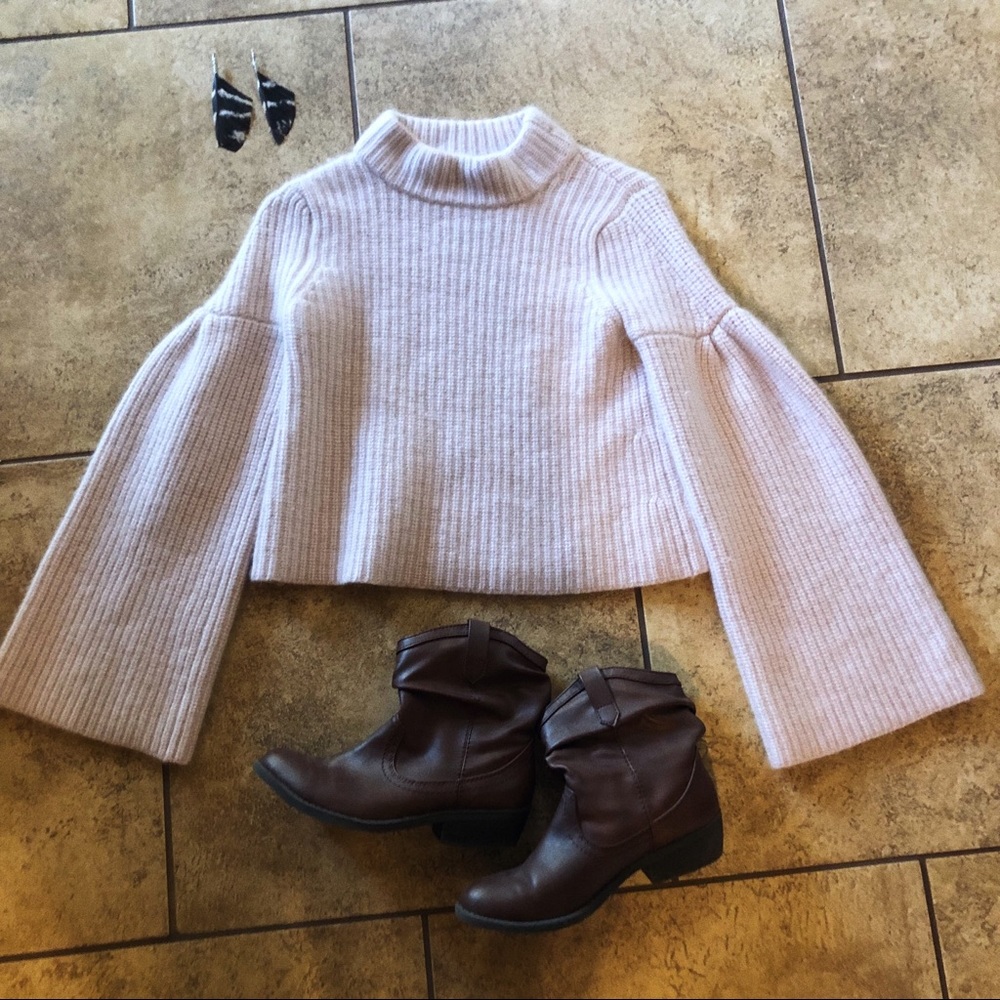 Dusty Rose Cashmere Sweater